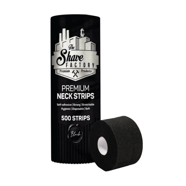 The Shave Factory Neck Paper Black