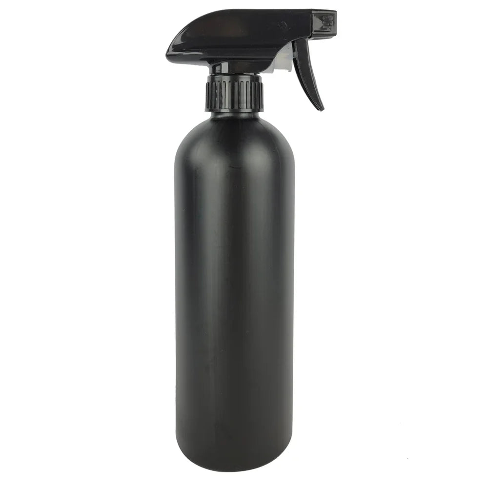 Black Spray Water Bottle 500ml